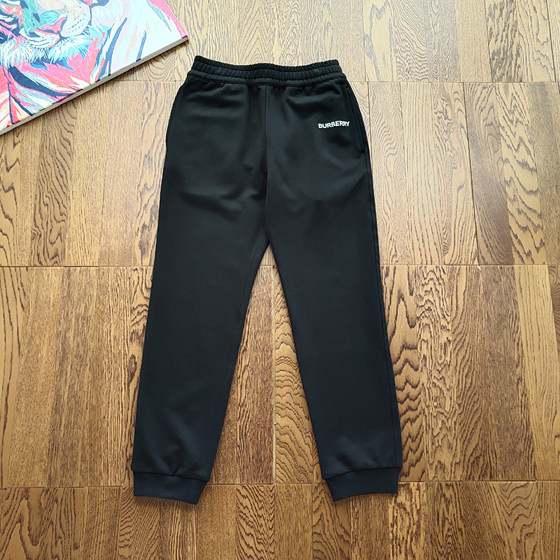 Штаны Burberry With A Logo "Black" фото № 5