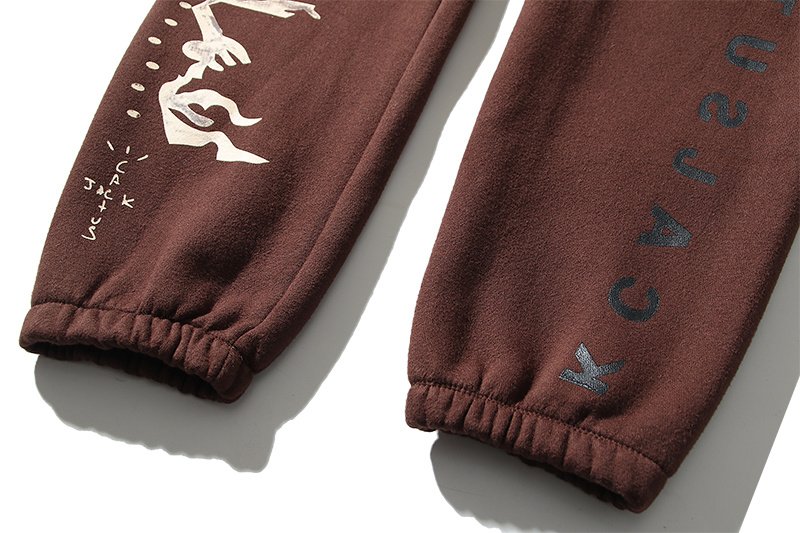 Штаны Cactus Jack Merch With Variety Of Prints "Brown" фото № 2