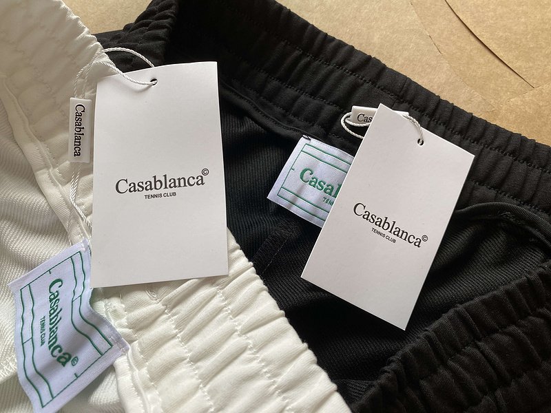 Штаны Casablanca Avenida House Graphic Logo "Black" фото № 3