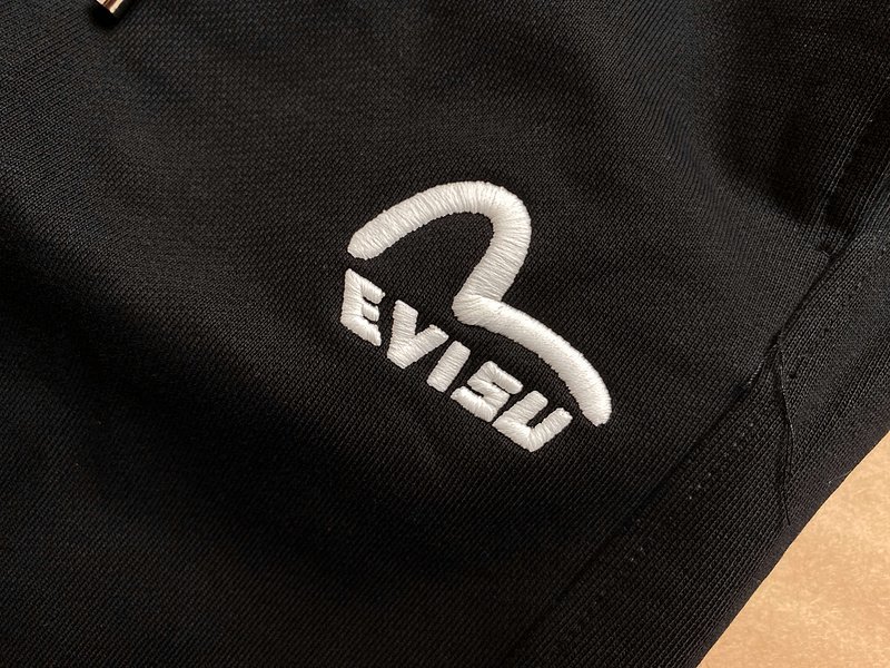 Штаны Evisu With Logo "Black" фото № 2