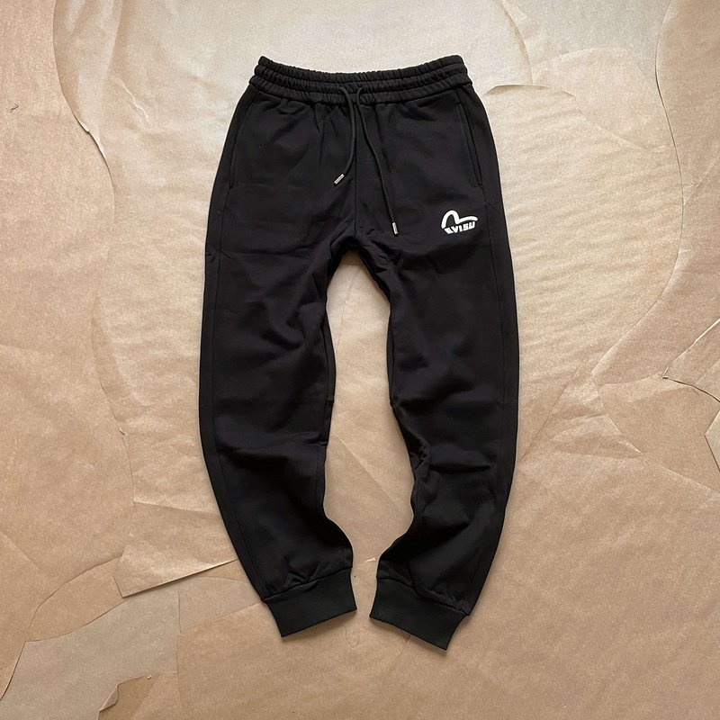 Штаны Evisu With Logo "Black" фото № 6