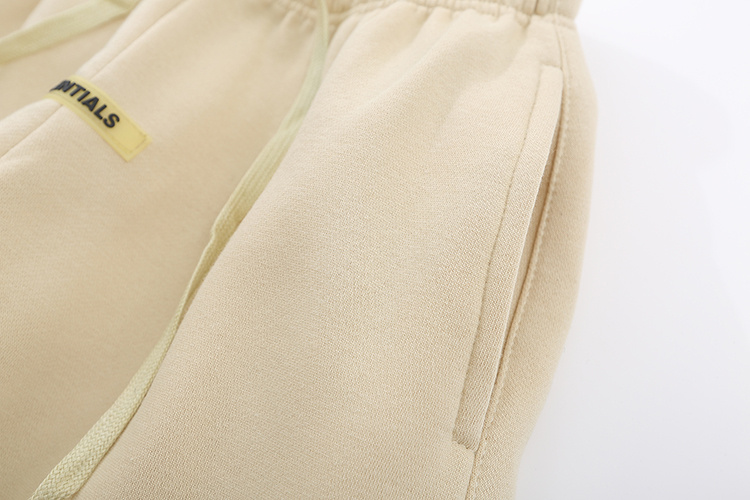 Штаны Fear Of God With A Colored Brand Patch "Beige" фото № 5