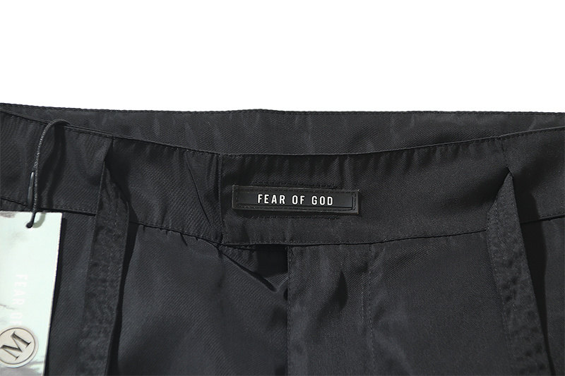Штаны Fear Of God With Buttons On Ties "Black" фото № 3