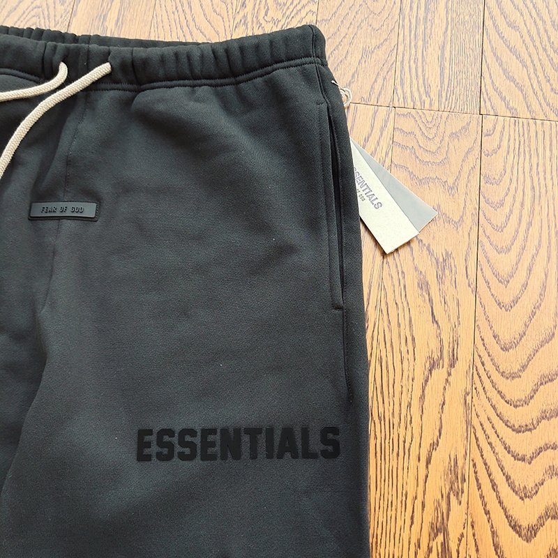 Штаны Fear Of God With White Laces "Black" фото № 4