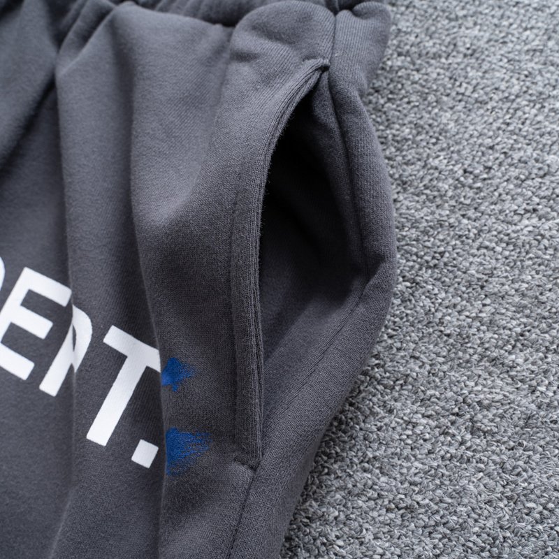 Штаны Gallery Dept Paint Letter Print "Gray" фото № 9