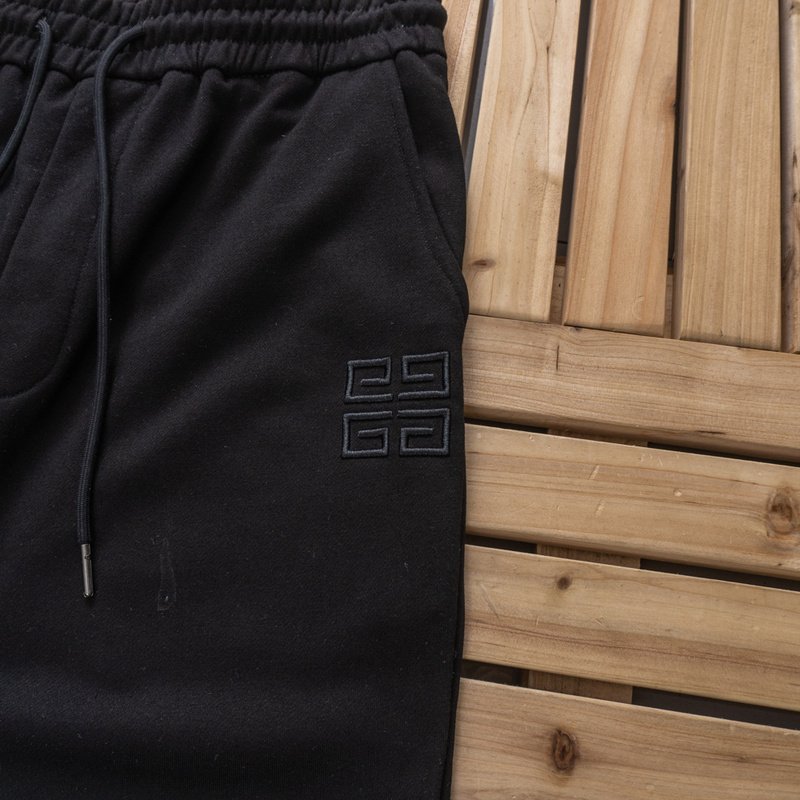 Штаны Givenchy Back One Pocket "Black" фото № 2