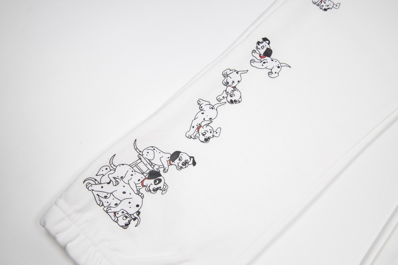 Штаны Givenchy X Disney Print One Hundred One Dalmatians "White" фото № 7