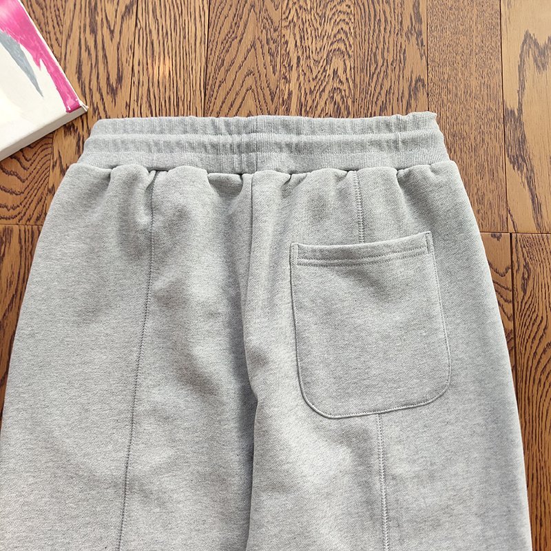 Штаны Givenchy Cotton With Logo "Gray" фото № 7