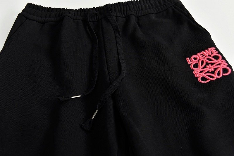 Штаны Loewe Beautiful Pink Logo "Black" фото № 6