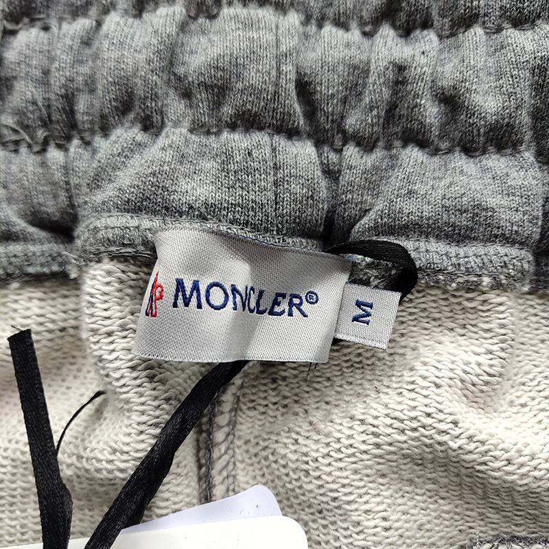 Штаны Moncler With Brand Logo And Patch "Gray" фото № 2
