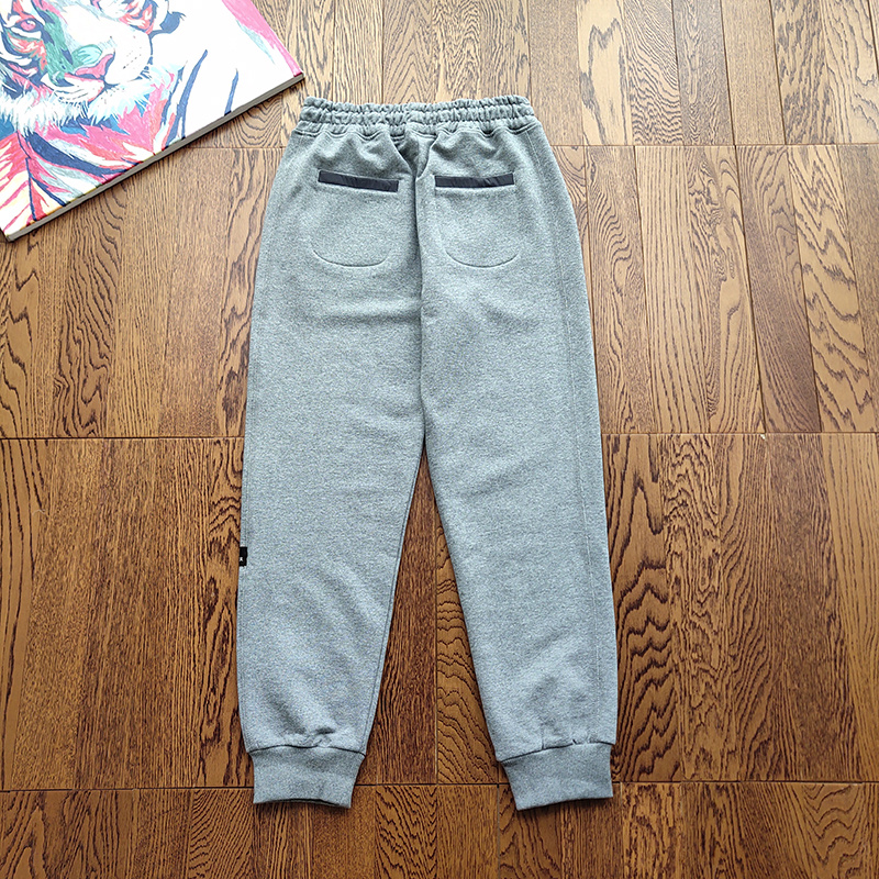 Штаны Moncler With Brand Logo And Patch "Gray" фото № 4