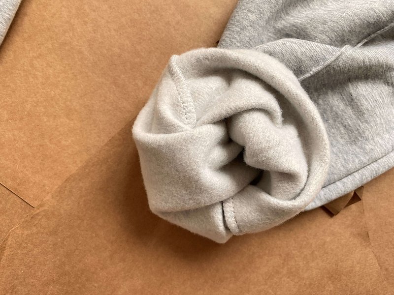 Штаны Nike Cotton Sweatpants - Monochrome "Gray" фото № 9