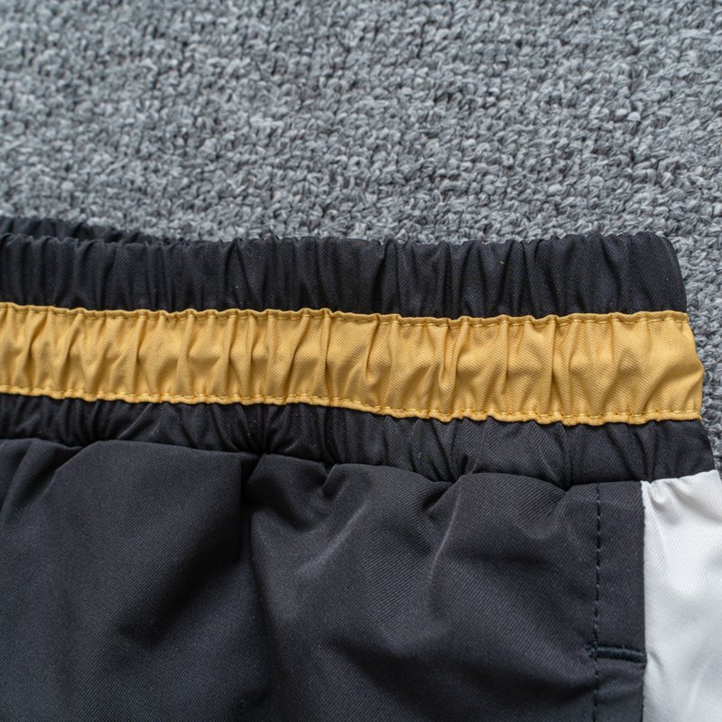 Штаны Rhude With Yellow Elastic Band "Black" фото № 4