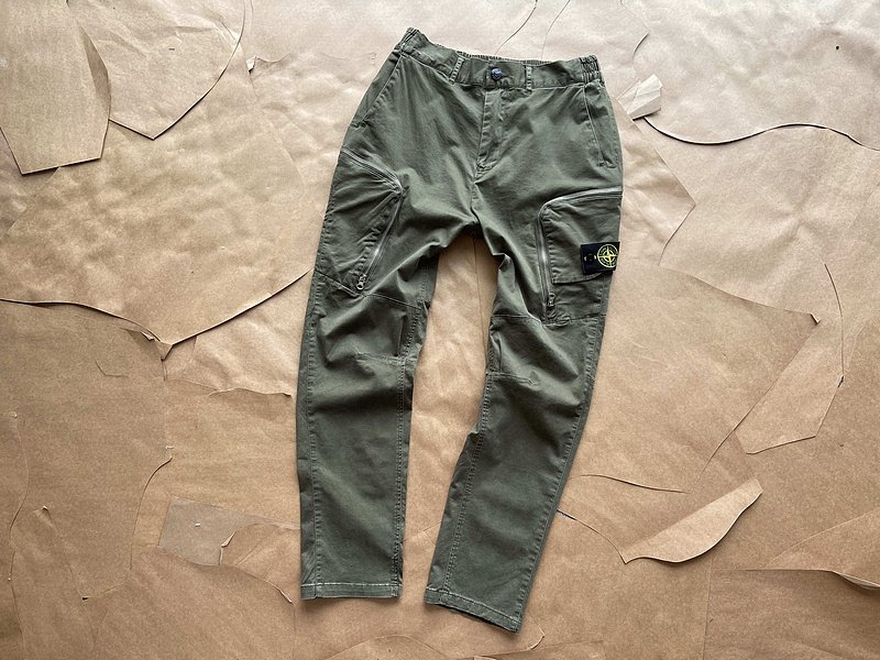 Штаны Stone Island ZIP Pocket "Khaki" фото № 5