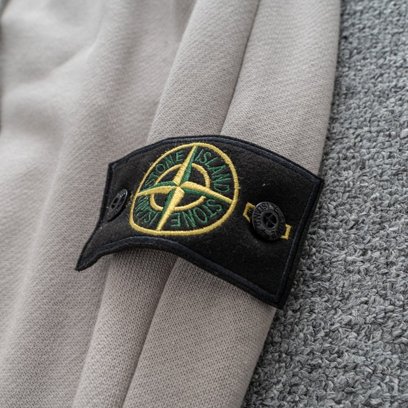 Штаны Stone Island With Compass Patch "Cream" фото № 6