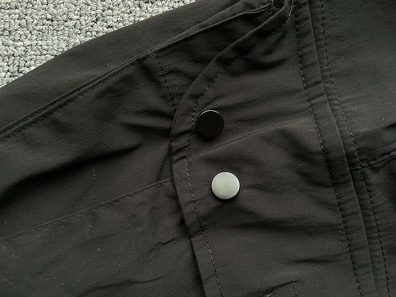 Штаны Stone Island With A Button Patch "Black" фото № 6