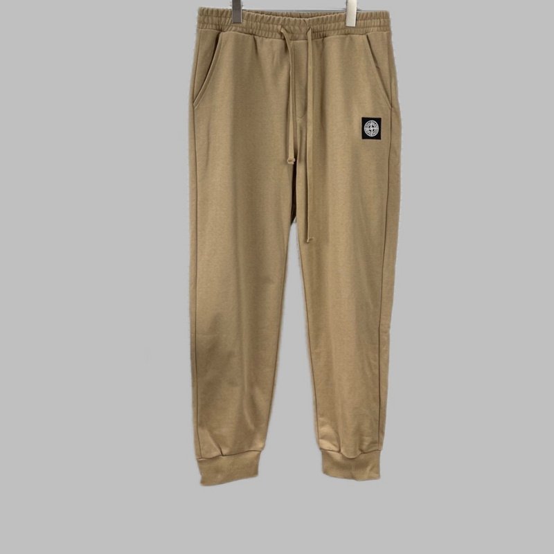 Штаны Stone Island With Logo - Sporty Style "Brown" фото № 2