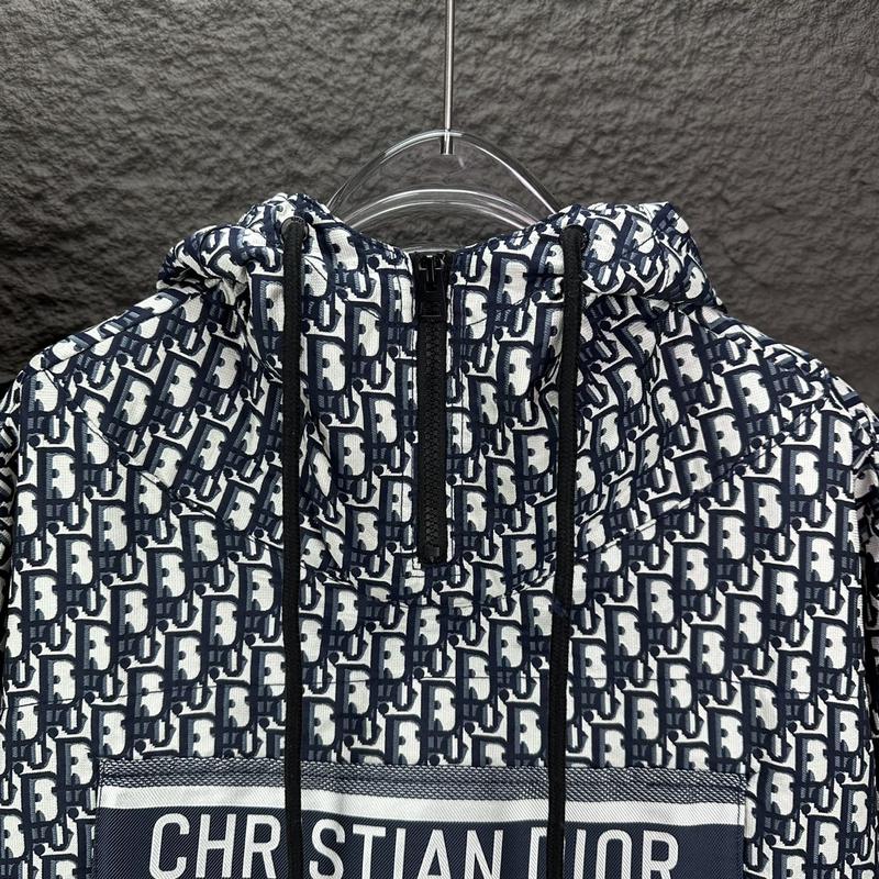 Анорак Christian Central White Logo Christian Dior "Black" фото № 2