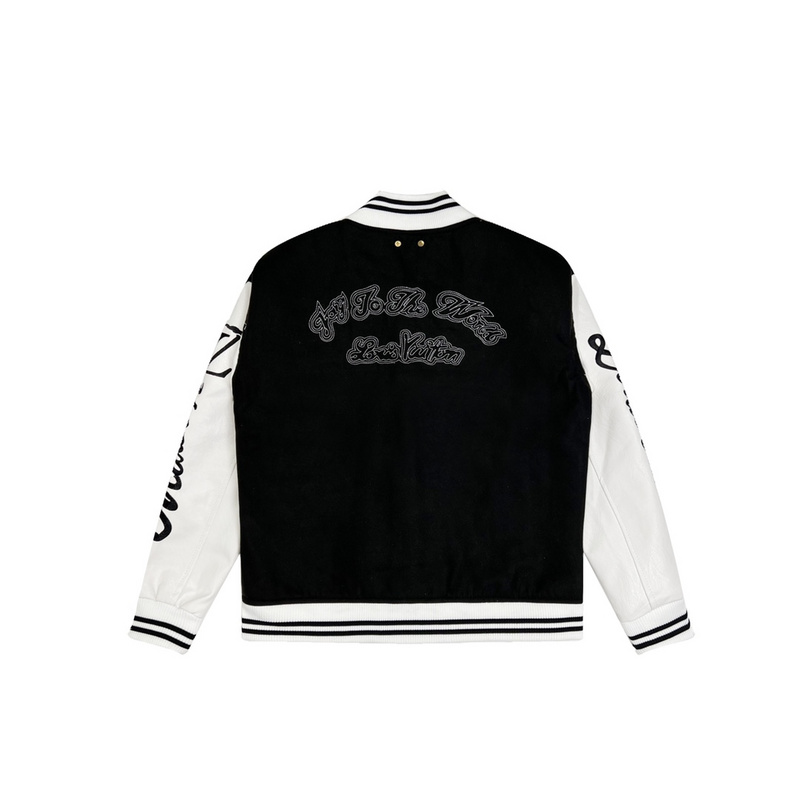 Бомбер Louis Vuitton Inscriptions And Brand Logo "Black" фото № 4