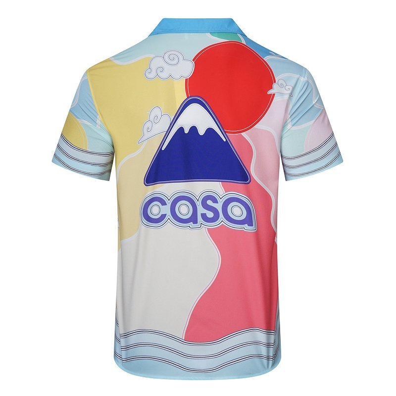 Рубашка Casablanca Mountain Print "Multicolor" фото № 2