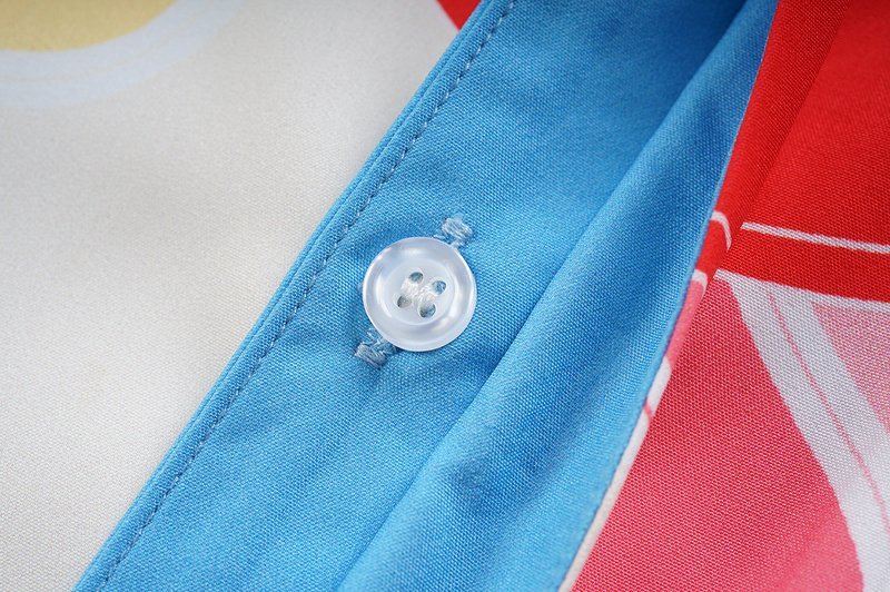 Рубашка Casablanca Mountain Print "Multicolor" фото № 3