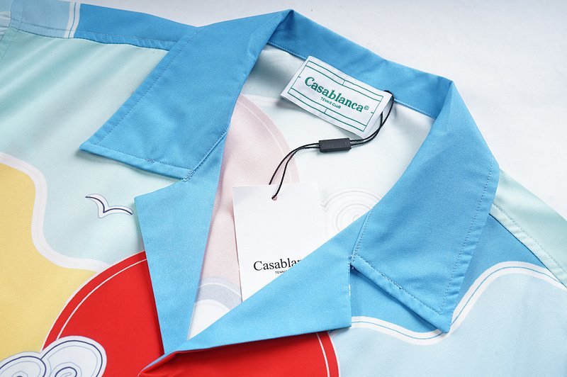 Рубашка Casablanca Mountain Print "Multicolor" фото № 4