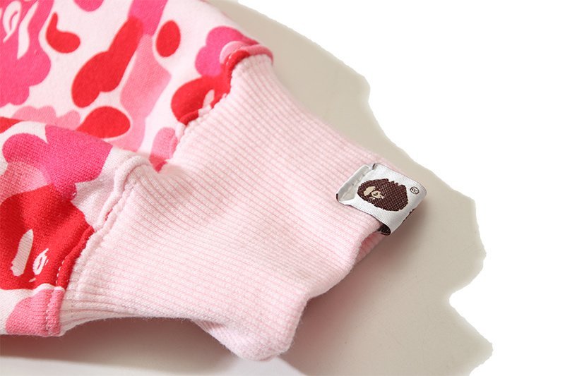 Худи A Bathing Ape Recklessness - ZIP "Pink" фото № 2