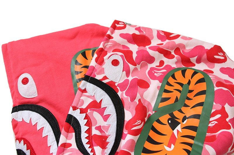 Худи A Bathing Ape Recklessness - ZIP "Pink" фото № 8