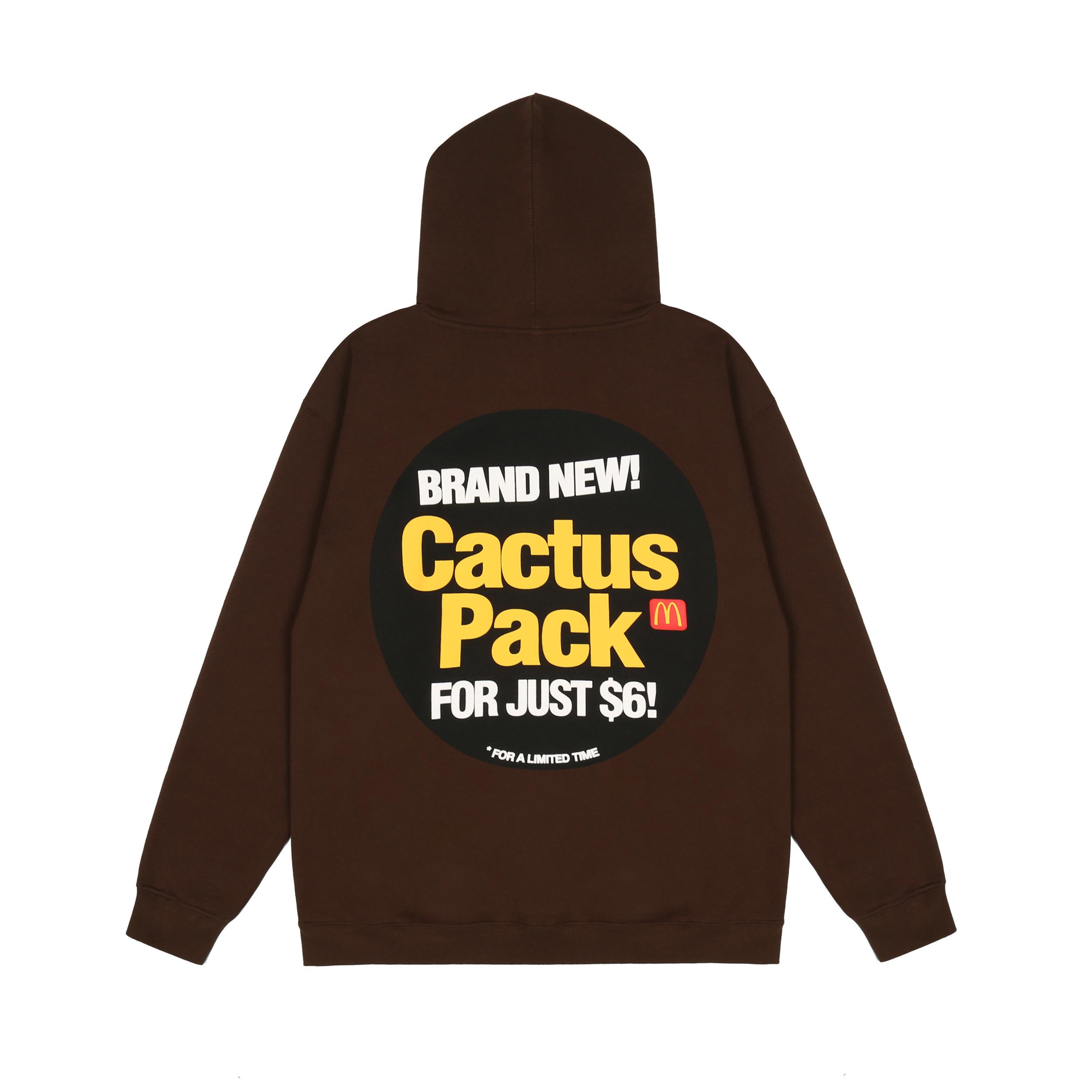 Худи Cactus Jack Pack For Just "Brown" фото № 2