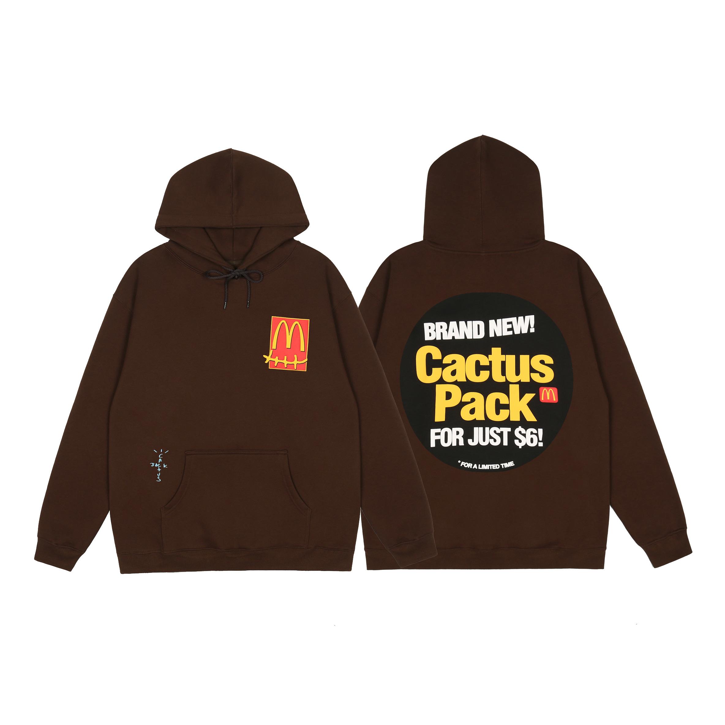 Худи Cactus Jack Pack For Just "Brown" фото № 4