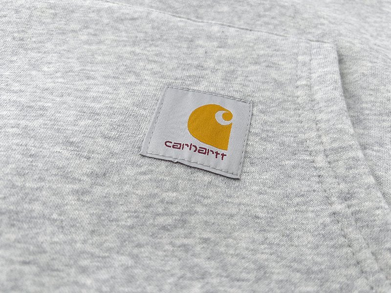 Худи Carhartt With Logo On The Pocket "Gray" фото № 3