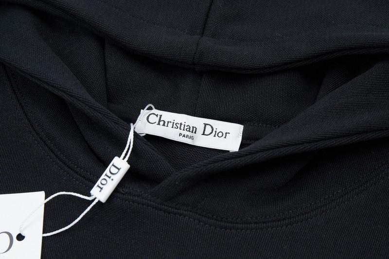 Толстовка Christian Dior Frontside Logotype DIOR "Black" фото № 6