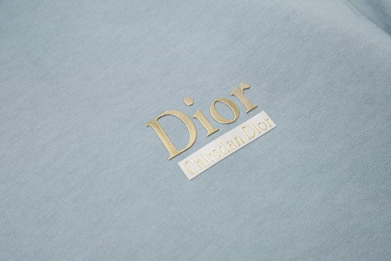 Худи Christian Dior Detail Logo "Blue" фото № 7