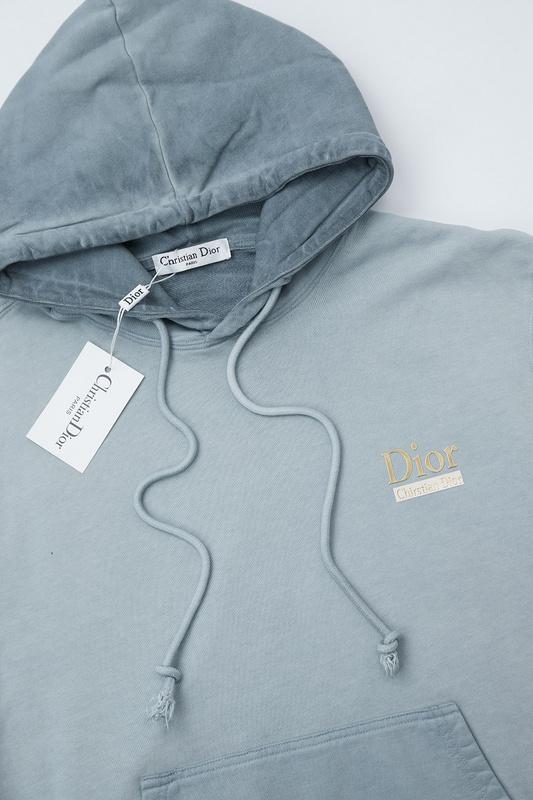 Худи Christian Dior Detail Logo "Blue" фото № 8