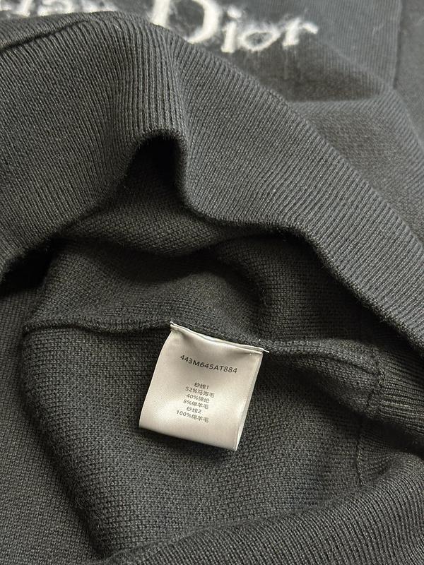 Худи Christian Dior Frontside Logo White Couture "Black" фото № 8