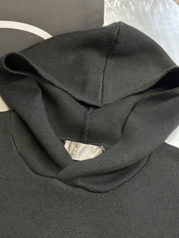 Худи Christian Dior Frontside Logo White Couture "Black" фото № 4