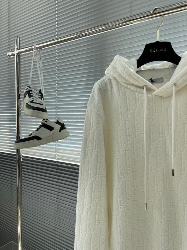 Худи Christian Dior Many Dior Logotypes "Beige" фото № 3