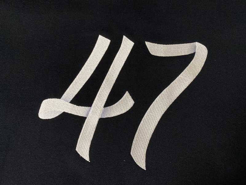 Худи Dior Number 47 "Black" фото № 3