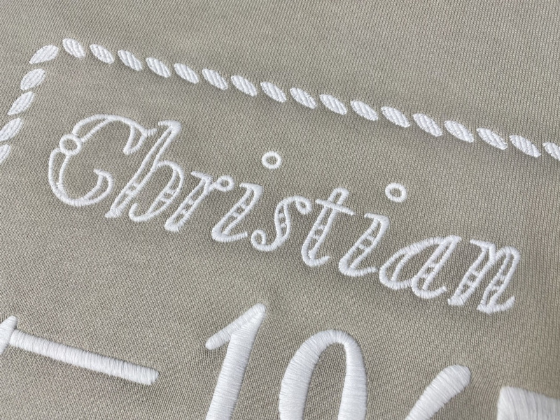 Худи Dior An Inconspicuous Emblem "Cream" фото № 8