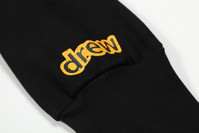 Худи Drew House Big Smiley Face "Black" фото № 3