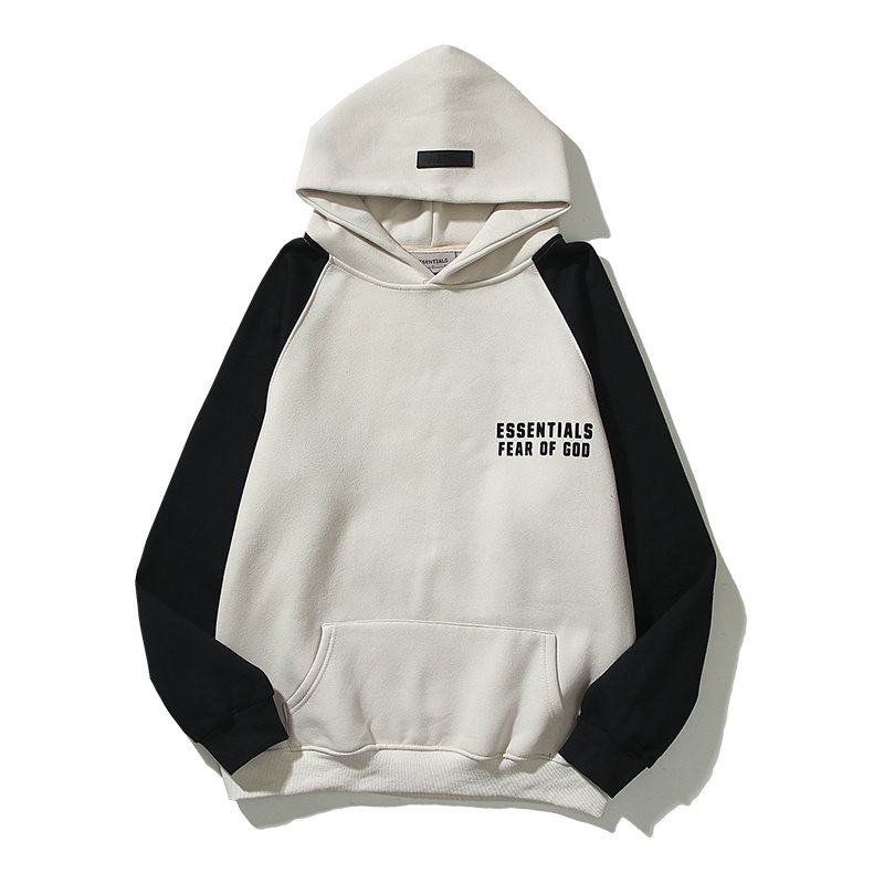 Худи Fear Of God Essentials "Black/Beige" фото № 9