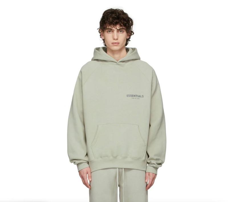 Худи Fear Of God Wide Front Pocket And Small Logo "Gray" фото № 5