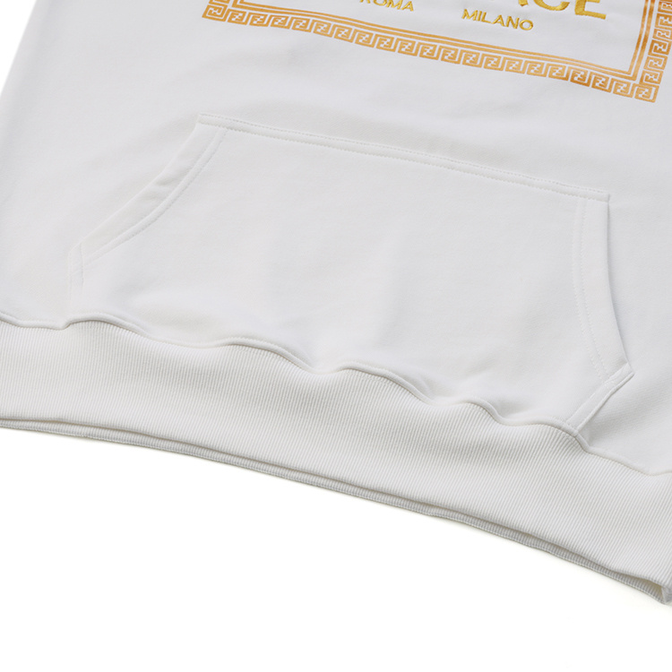 Худи Fendi X Versace Half Logo "White" фото № 4