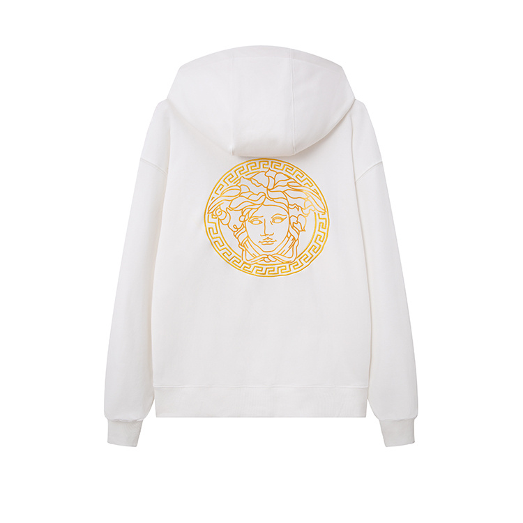 Худи Fendi X Versace Half Logo "White" фото № 8