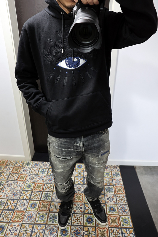 Худи Kenzo The All-seeing Eye "Black" фото № 4