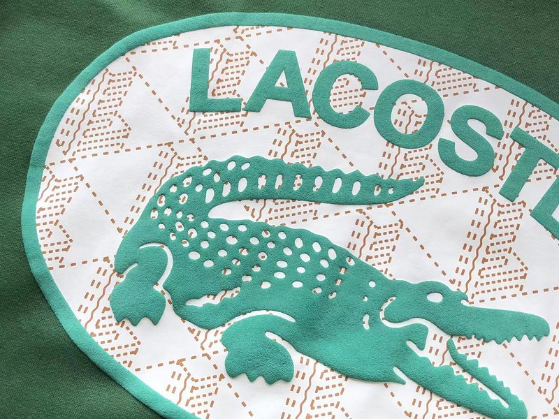 Худи Lacoste Wide Front Pocket And Big Embroidered Logo "Green" фото № 8