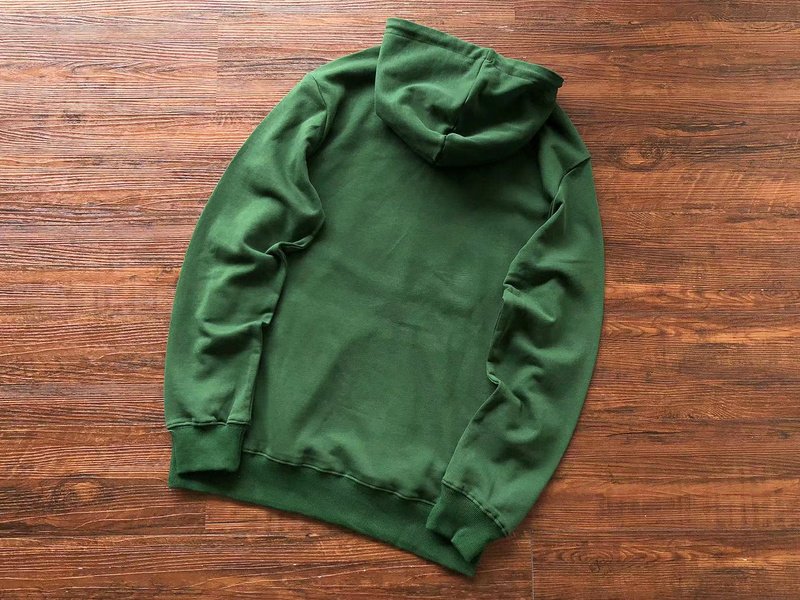 Худи Lacoste Wide Front Pocket And Big Embroidered Logo "Green" фото № 2