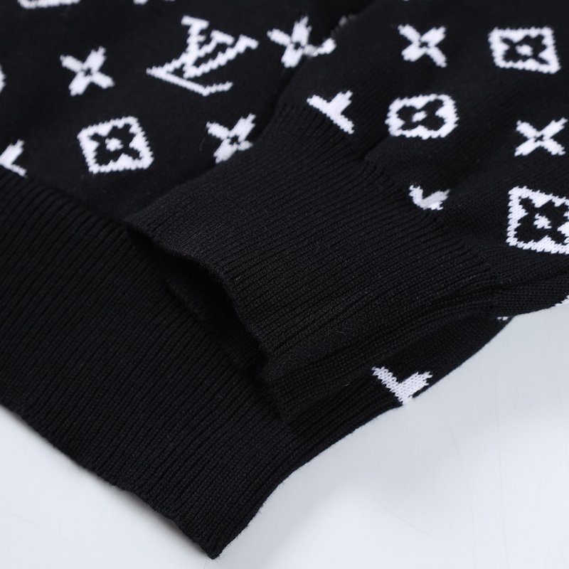 Худи Louis Vuitton With Embroidery "Black" фото № 2