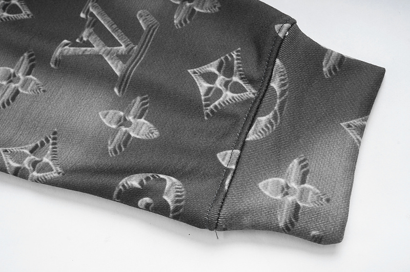 Худи Louis Vuitton Gray Spots "Black" фото № 3