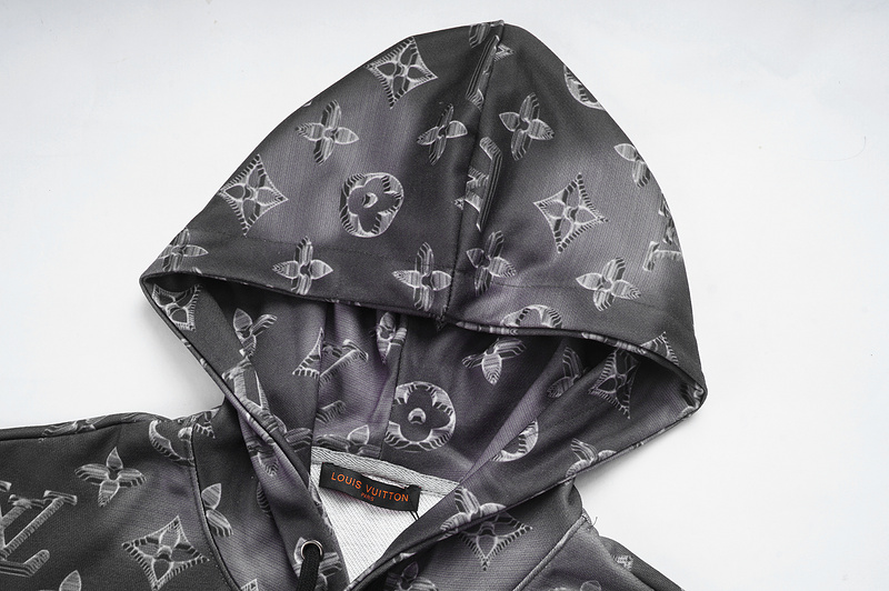 Худи Louis Vuitton Gray Spots "Black" фото № 7
